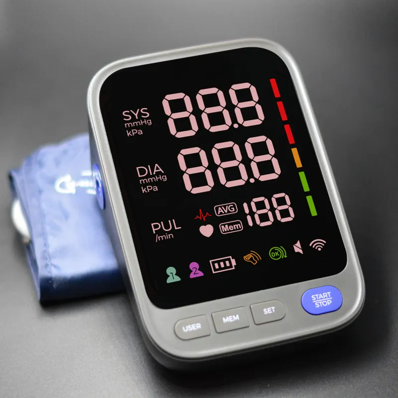 Werks anpassung Medizinisches Blutdruck messgerät Elektronische BP-Maschine Großhandels preis LED-Anzeige