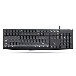 Popular Cheap Basic Classic USB Wired <strong>Computer</strong> Peripherals 104/105 <strong>Keys</strong> Customized Ergonomic Business <strong>Keyboard</strong> K-206 - Product Image 2