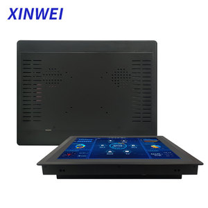 Monitor Touch Screen da 15.6 pollici a resistenza capacitiva Display LCD senza ventaglio industriale IP65 impermeabile TouchScreen incorporato - Product Image 2