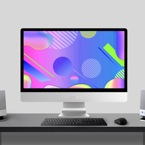 Teclado inalámbrico con pantalla táctil I3, I5, I7, todo en uno, PC, estudio en casa, ordenador de escritorio aio - Product Image 2