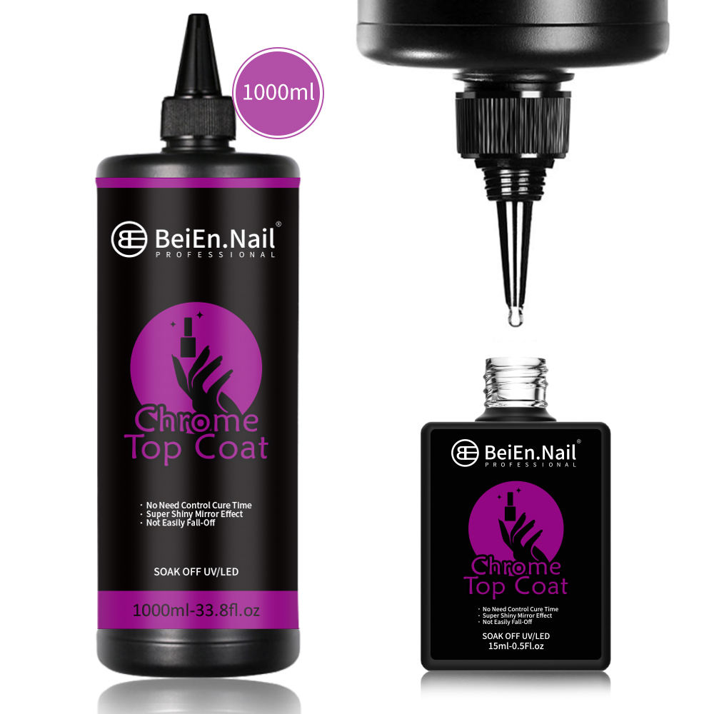 Manteau supérieur de poudre de miroir