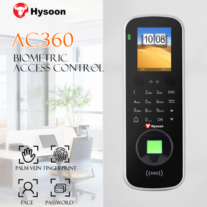 Новый 2025 Hysoon AC360 для безопасности магазина биометрических отпечатков пальцев и распознавания лица, дверной контроль доступа и устройство учета времени - Product Image 1