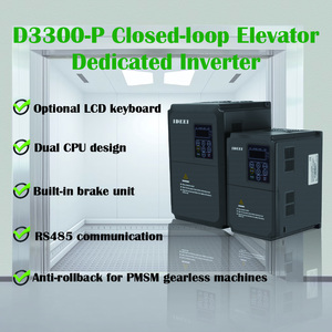 Ascensore a circuito chiuso VFD Inverter con controllo vettoriale ad alta precisione con Feedback Encoder e funzione Anti-Rollback - Product Image 2