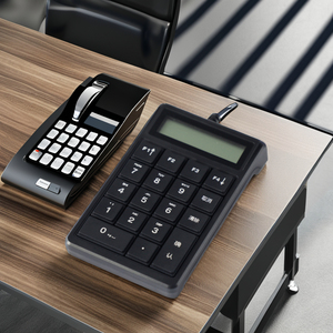 Mini teclado numérico con cable de 20 teclas Teclado USB Plug-and-Play Business Office POS Teclado de computadora - Product Image 6