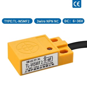 Sensor de proximidad inductivo de tipo plano directo de fábrica DINGGAN, distancia de 5mm, 10-30VDC con PNP NC - Product Image 2