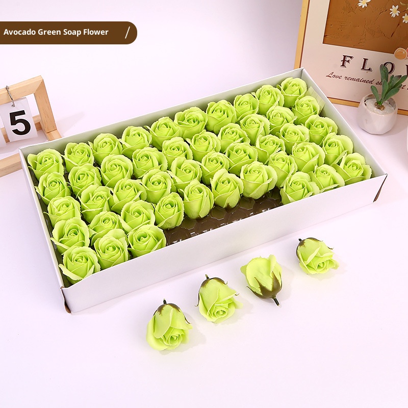 AvocadoGreenSoapFlower