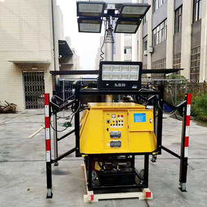 Torre faro mobile a lunga durata per il caricamento e lo scarico automatico di grandi dimensioni per il controllo delle inondazioni di sollevamento illuminazione di emergenza - Product Image 5