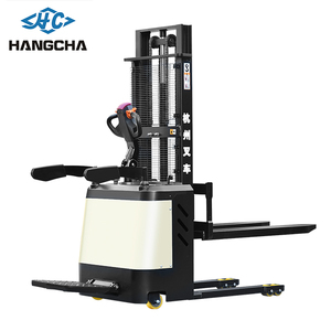 Hangcha stand-tahrikli istifleyici ile kurşun-asit meyilli 24v120ah kapasiteli elektrikli palet istifleyici 2 ton fabrikada - Product Image 6