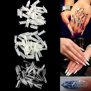 ปลายเล็บปลอมปลายเล็บสามเหลี่ยมปลายเล็บ - Product Image 2