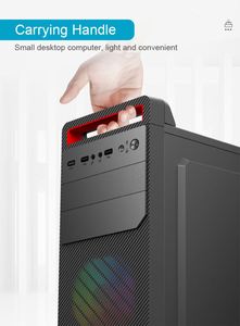 XIAWEI Cheap Game Laptop Desktop case Core I3 I5 I7 I9 CPU 256 1T Ssd <strong>PC</strong> Gaming Bilgisayar Hardware &amp; Software Desktop Computers - Product Image 6