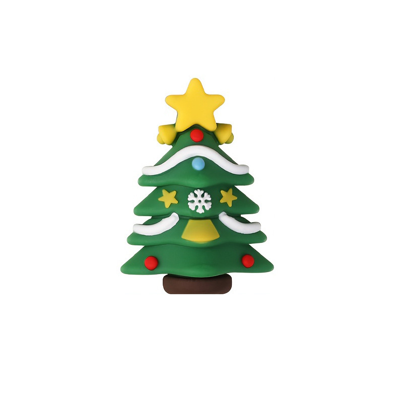 Perles en silicone sapin de Noël 3D