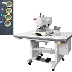 電子直接駆動パターンデザイン円形アイレットボタン穴式工業用ミシン - Product Image 1