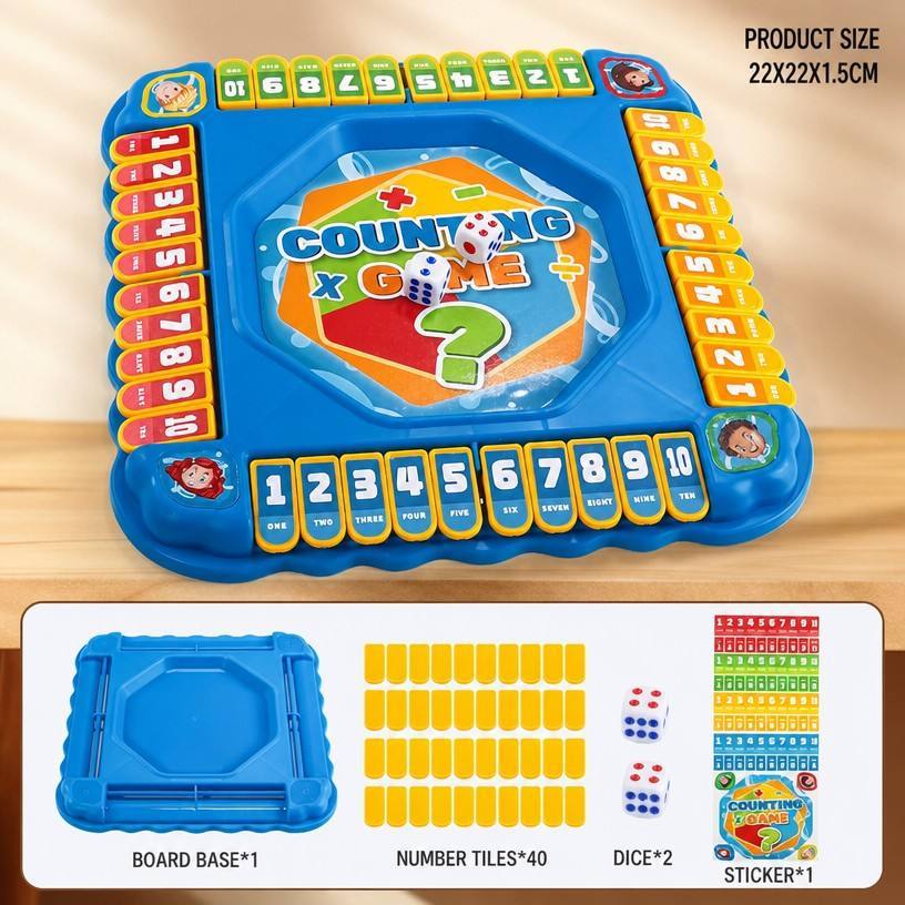 Digital flip cards-english color box