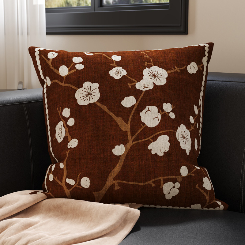 Bois d'agar qin prune marron, impression douce et respectueuse de la peau, double face
