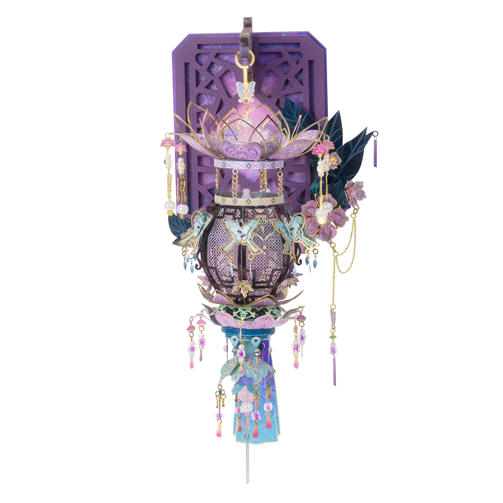 Lanterne ombre papillon
