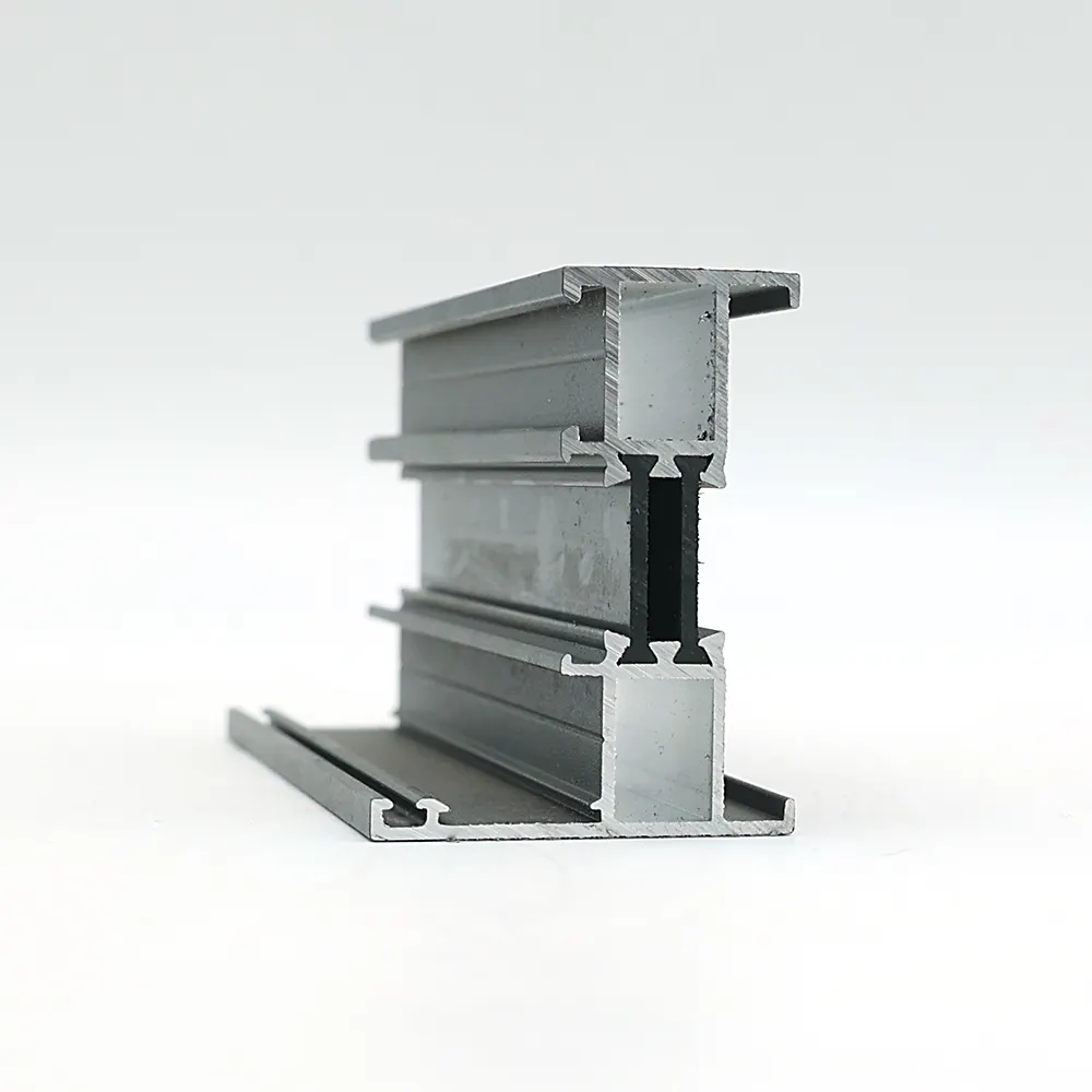 Logam campuran mudah dipasang aksesori ekstrusi profil jendela aluminium