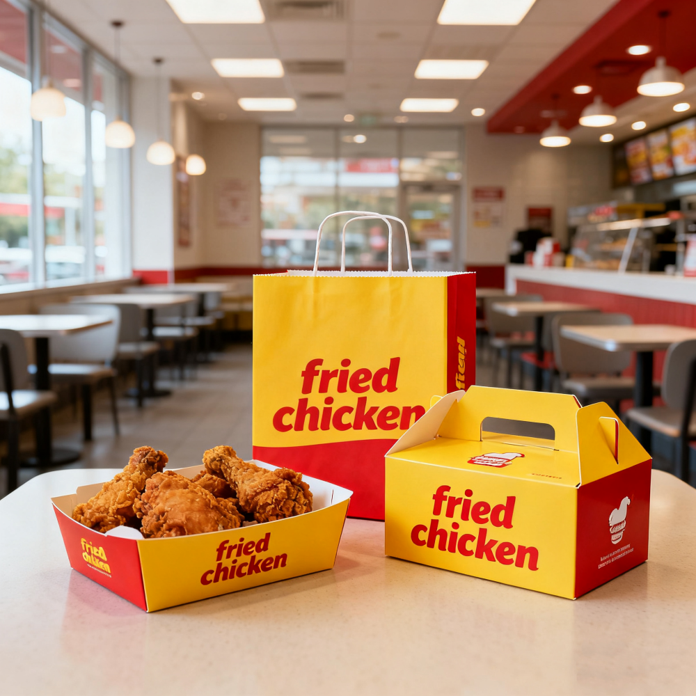 custom fried chicken box