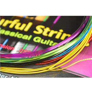 Gran oferta Alice A107C, juego de 6 cuerdas, cuerdas de guitarra clásica, cuerdas de guitarra de nailon coloridas para guitarra clásica - Product Image 5