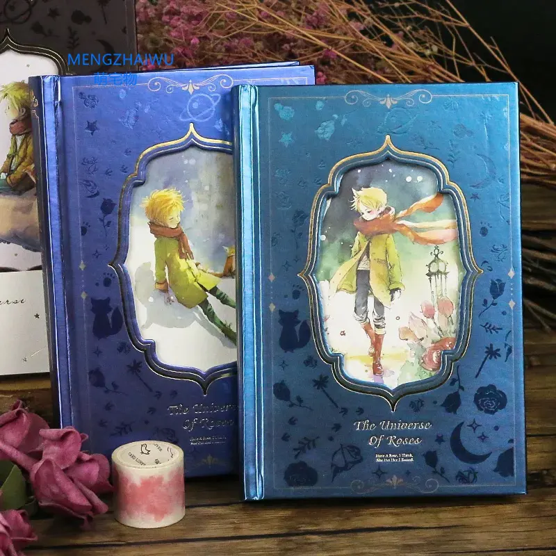 All'ingrosso ufficio scolastico cancelleria in yiwu journal con copertina rigida da latte vintage notebook a colori pagina di illustrazione diario per ragazze