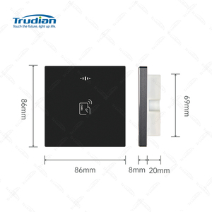 Trudian Home Security Smart Rs232 Gate Rfid Writer Standalone-System Kunststoff Cloud Gym Zugangs kontrolle Tag Panel M1 Kartenleser - Product Image 2