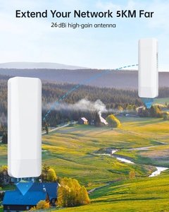 Cao đạt được 5.8GHz 26dbm Wifi cầu 900Mbps tốc độ dài phạm vi 5km bảo hiểm ngoài trời hỗ trợ cho starlink PoE cung cấp điện tường lửa - Product Image 6