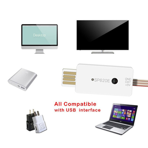 Светодиодный контроллер SP620E, USB, 5 В, миниатюрный музыкальный RGB диммер с синими зубьями, 600 пикселей, IC для 2811 WS2812B, адресная волшебная лента, гирлянда
