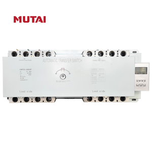 木泰工厂4极交流630 600安培ATS双电源自动转换开关带控制器 - Product Image 1