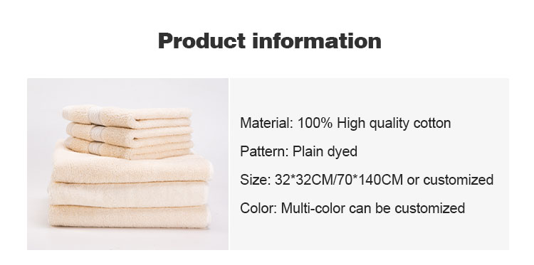 Organic cotton wholesale manufacturer buy hotel thick 100% cotton hotel customise towel set