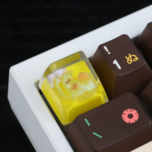 Teclado mecánico 2024 MG Keycap transparente estilo antiniebla para teclado mecánico MX - Product Image 3