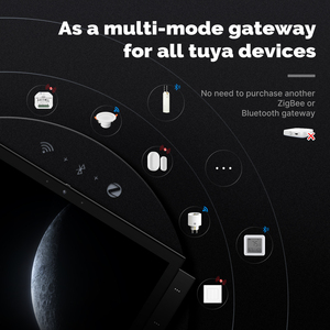 MOES Tuya akıllı ev kontrol paneli Max 10.1 inç ekran ile Bluetooth Zigbee ağ geçidi yerleşik bina interkom uyumlu - Product Image 2