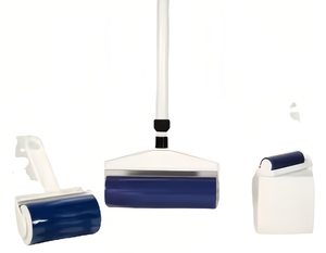 Tùy chỉnh Du Lịch Gấp con lăn dính <span class=keywords><strong>Lint</strong></span> con lăn-nhựa Hướng dẫn sử dụng thân thiện với môi tái sử dụng - Product Image 4