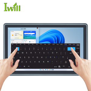 21,5 Zoll Embedded Fanless Industrial Touch Panel PC J6412 I7 CPU Alle ein Linux-Betriebs computer verfügbar Lager - Product Image 1