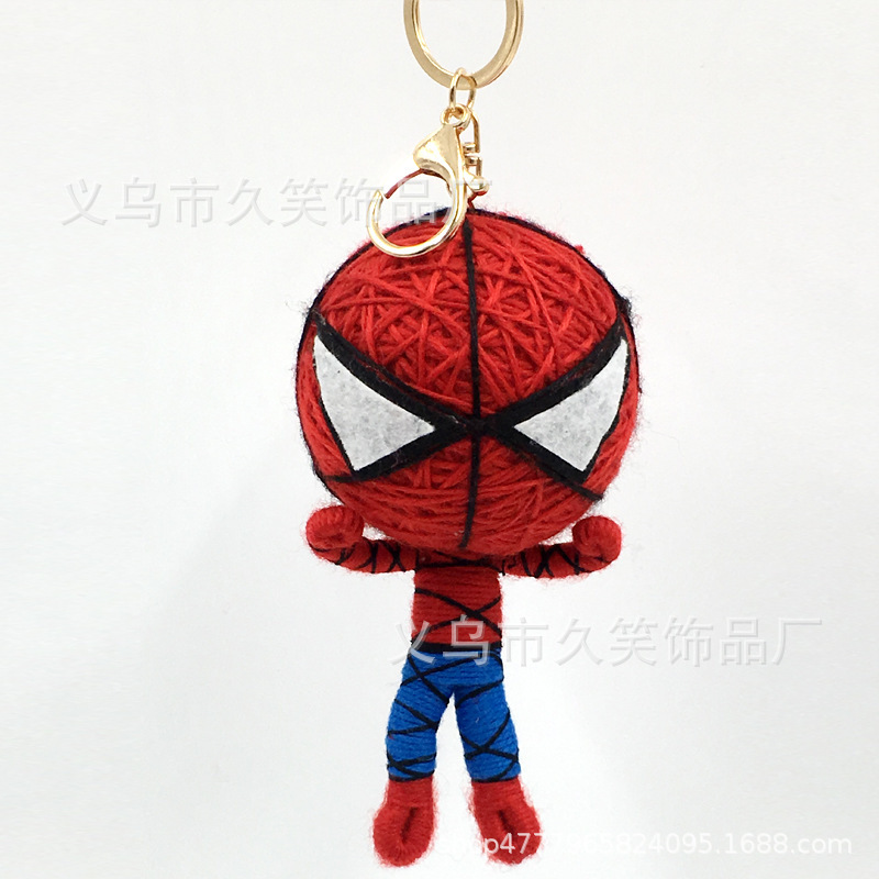 Spider-man has key ring