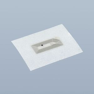 高品質NFCウェットインレイステッカークリアスマートガーメントラベルNTAG213NFCチップ長方形NFCタグ - Product Image 5
