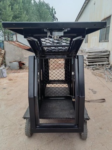 定制尺寸铝狗盒粉末涂层表面，带防水板工具箱，用于卡车或UTE室外空间 - Product Image 6