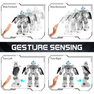 YX <strong>Remote</strong> <strong>Control</strong> <strong>Robot</strong> 360&deg; Rotation &amp; LED Lights for Learning 2.4GHz RC <strong>Robot</strong> Toy Birthday Gift Toy for Girls - Product Image 5