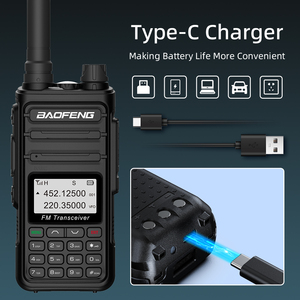 สำหรับ K5M วิทยุสื่อสารพกพาแบบความถี่คู่ช่องชาร์จแบบ Type-C ใหม่สำหรับวิทยุ - Product Image 5