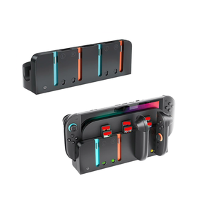 TV màn hình chiếu đa chức năng sạc cơ sở cho Nintendo chuyển đổi <span class=keywords><strong>2</strong></span> giao diện điều khiển sạc Dock với thẻ trò chơi lưu trữ - Product Image 2