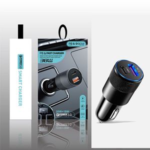 Guaranteed 38w Car <strong>Charger</strong> for Phone Quick Charge 3.0 Fast Charging Car 2 Port Usb <strong>Charger</strong> Adapter with Box Packing - Product Image 2