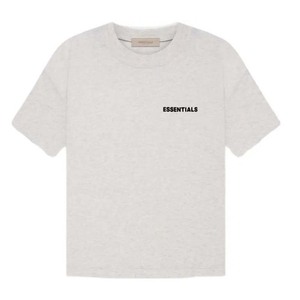 Wholesale Essentials SS22 Men's T Shirt Baggy High Street Style Light Oatmeal Dark Oatmeal Stretch Oversized Shirts T Shirt