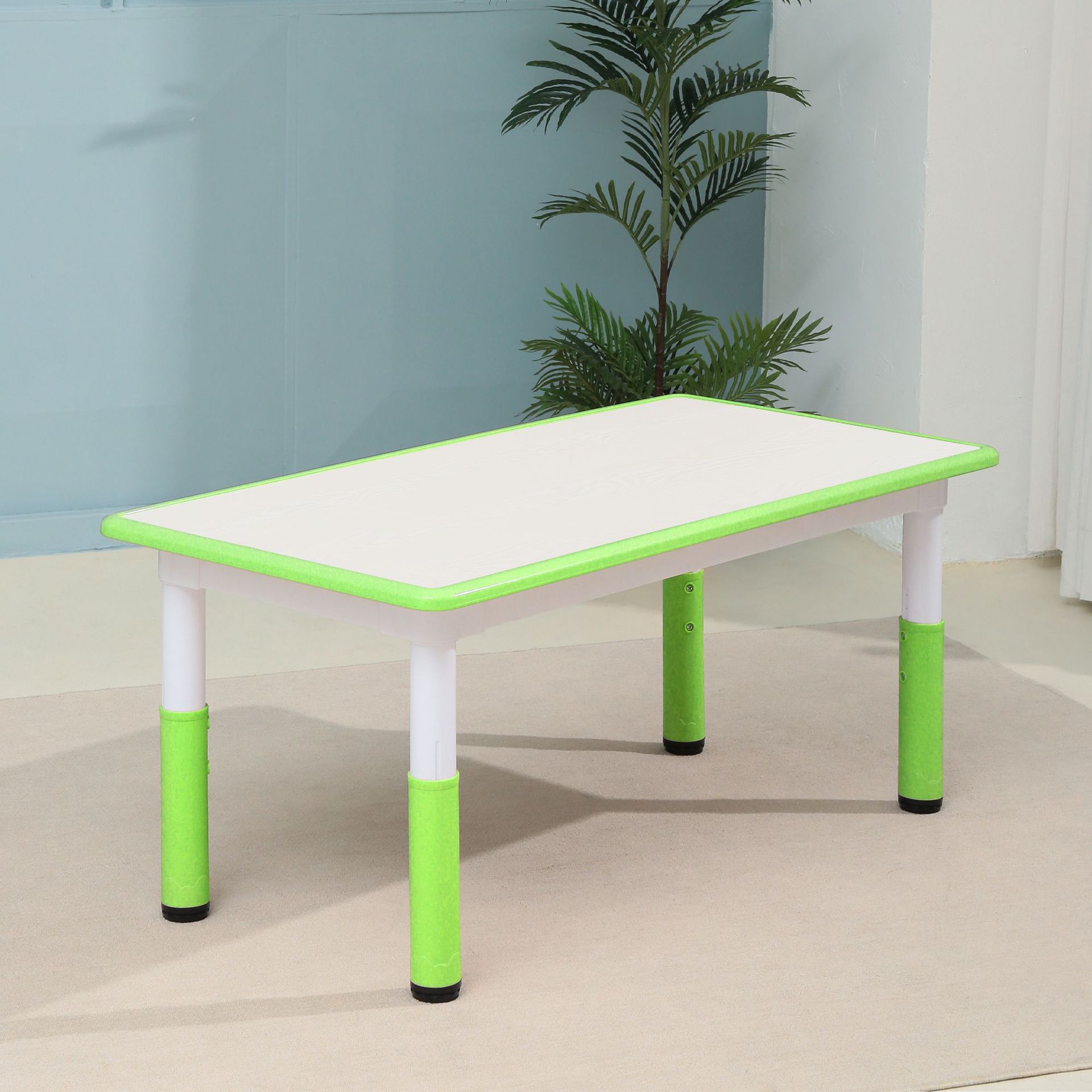 Whiteboard Green Single Table