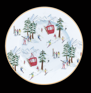 <span class=keywords><strong>Mikasa</strong></span> kỳ nghỉ truyền thống Bộ đồ ăn Sứ 7.5 ''side tấm 10.5' 'bữa ăn tối tấm - Product Image 6