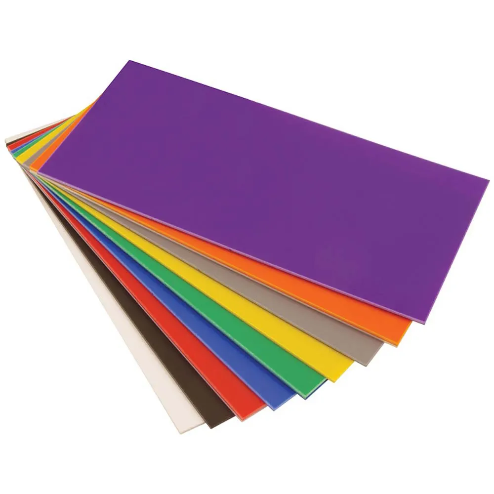 Resistencia UV Placa Impresión Texturizada Equipaje 2mm Doble Color ABS Hojas de plástico para formación al vacío