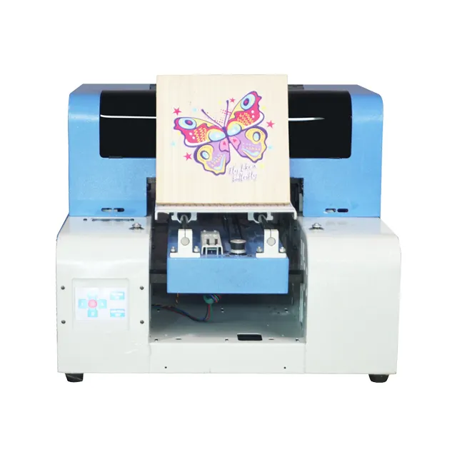 Печать на деревянном принтере A4 УФ деревянная печатная машина для самодельной декоративной живописи