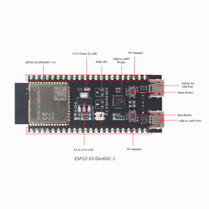 ESP32 ESP32-S3-DevKitC-1 Transceiver-Entwicklungs kits RF Evaluation Board ESP32-S3