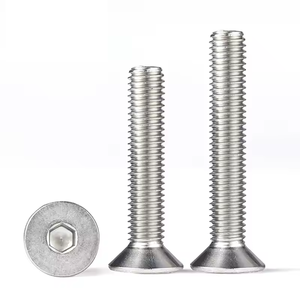 DIN 7991 ASME HEX SOCKET สกรูหัวแบน countersunk สกรูปรับขนาดได้ M10 M14 M12 M16 M18 M20 1/4 3/8 1/2 5/8 3/4 7/8 - Product Image 3