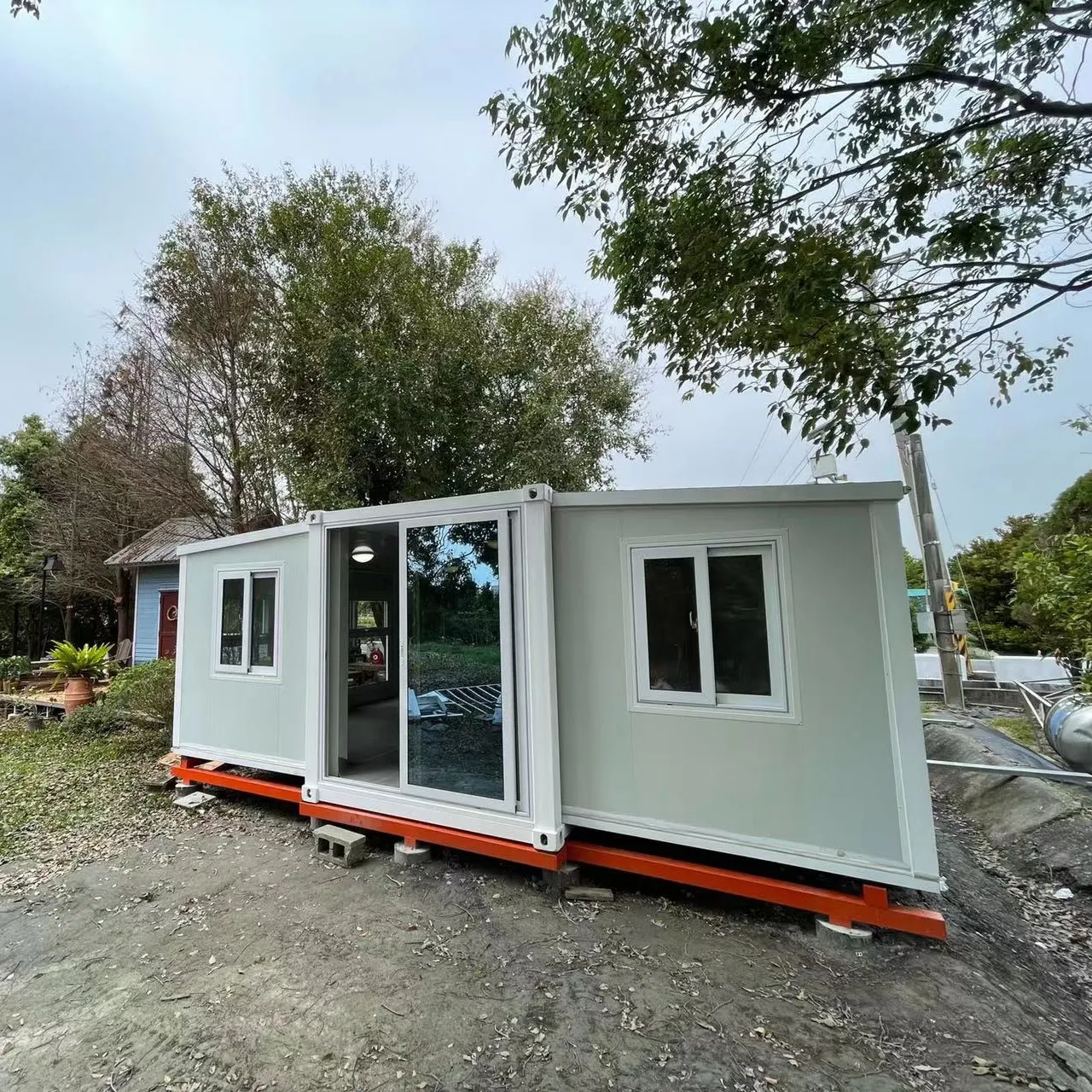 Casa container house tiny house pod homes polonia, casa prefabricadas envio gratis minuscole case ville Casa prefabbricata