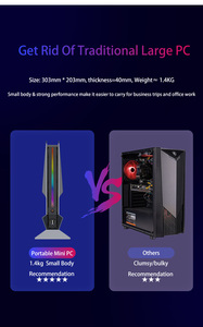 Intel Core I9 CPU ile X800 endüstriyel Mini PC yüksek kalite OEM fabrika fiyat All-in-One oyun ve ucuz Mini sunucu bilgisayar - Product Image 2