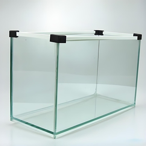 Bể cá kính gia đình cỡ lớn, kích thước tùy chỉnh, trong suốt, phẳng, chắc chắn, thiết bị bể cá đặt làm riêng cho nhà bếp & trang trí năng lượng mặt trời - Product Image 5