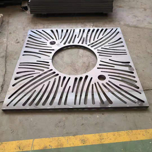 树木环绕光栅Corten钢树栅圆形铸铁树栅中国制造 - Product Image 3